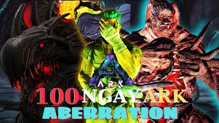 100 Ngày Thế Giới Dưới Lòng Đất ARK Aberration Siêu Khó !