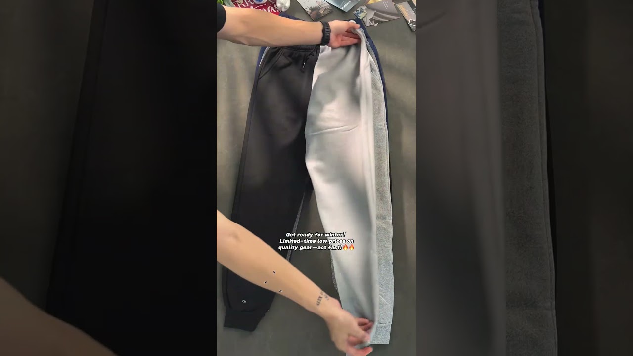 Soft fleece joggers—winter essentials on sale 