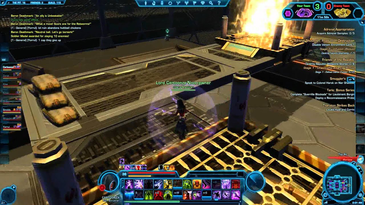 Star Wars: The Old Republic - Hutball Warzone Overview & Gameplay