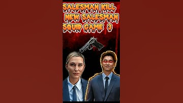 salesman kill 🔪🔪 the new salesman ☠️ in squid game season 3 🎮💸💲. #trollface #shorts #edit