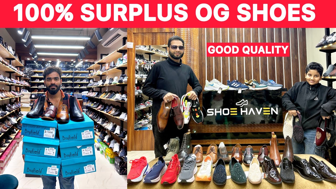 OG 100% Surplus Shoes 🥾 | Premium Leather Big Brands 🔥 Christmas & New Year Special Offer 🎄✨