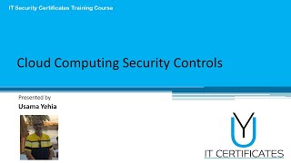 Cloud Computing Security Controls and Safegards