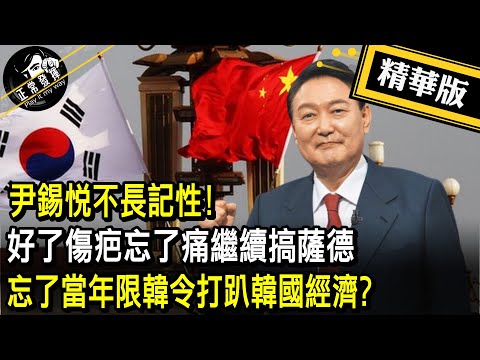 【獨家爆料「正」在挖】尹錫悅不長記性! 好了傷疤忘了痛繼續搞薩德 忘了當年限韓令打趴韓國經濟? @正常發揮PimwTalk 20230113精華版