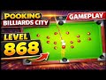Pooking Billiards City Gameplay 868 Easy Level Complete Pooking Billiards City Gameplay 868 Easy Level Complete