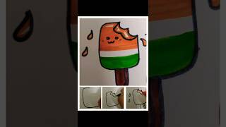 How to draw popsicle step by step by cvp#shorts#shortsviral#art#viral reels