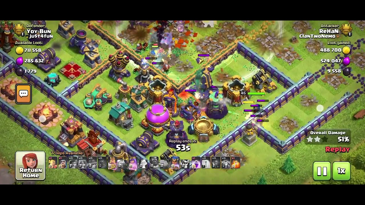 spam easiest 3 Star any TH16