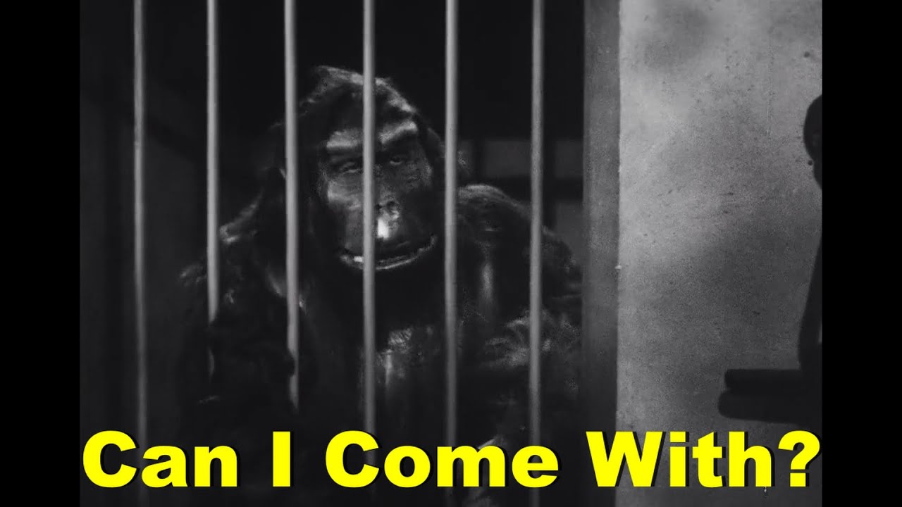 CAN I COME WITH? (The Ape Man - 1943) - Creature Clips