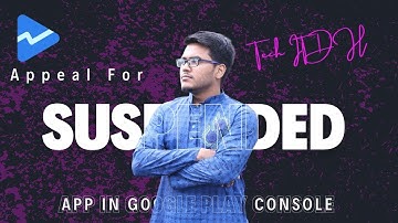 Appeal for Suspended App in Google play console 2025 | How to recover suspended app in play console.