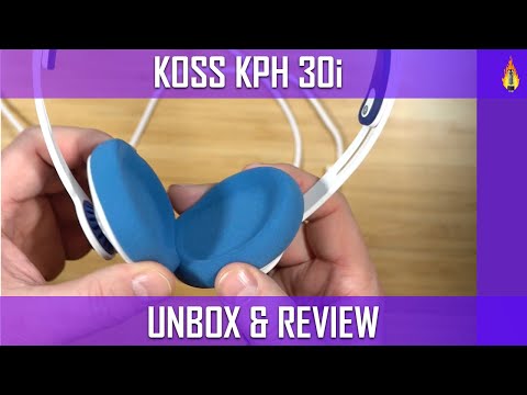 Koss KPH30i - Unboxing and Review. Not what I thought?