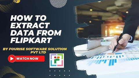 How to extract the data #data #extract #flipkart #rpa