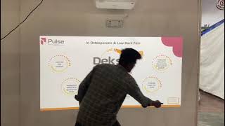 interactive Touch wall available for rent in India custom service,exhibition,event, technology event