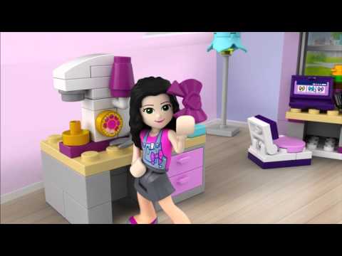 Emma's Creative Workshop - LEGO Friends - 41115 - Product Animation