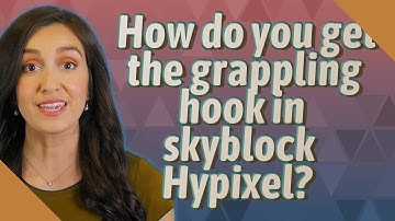 How do you get the grappling hook in skyblock Hypixel?
