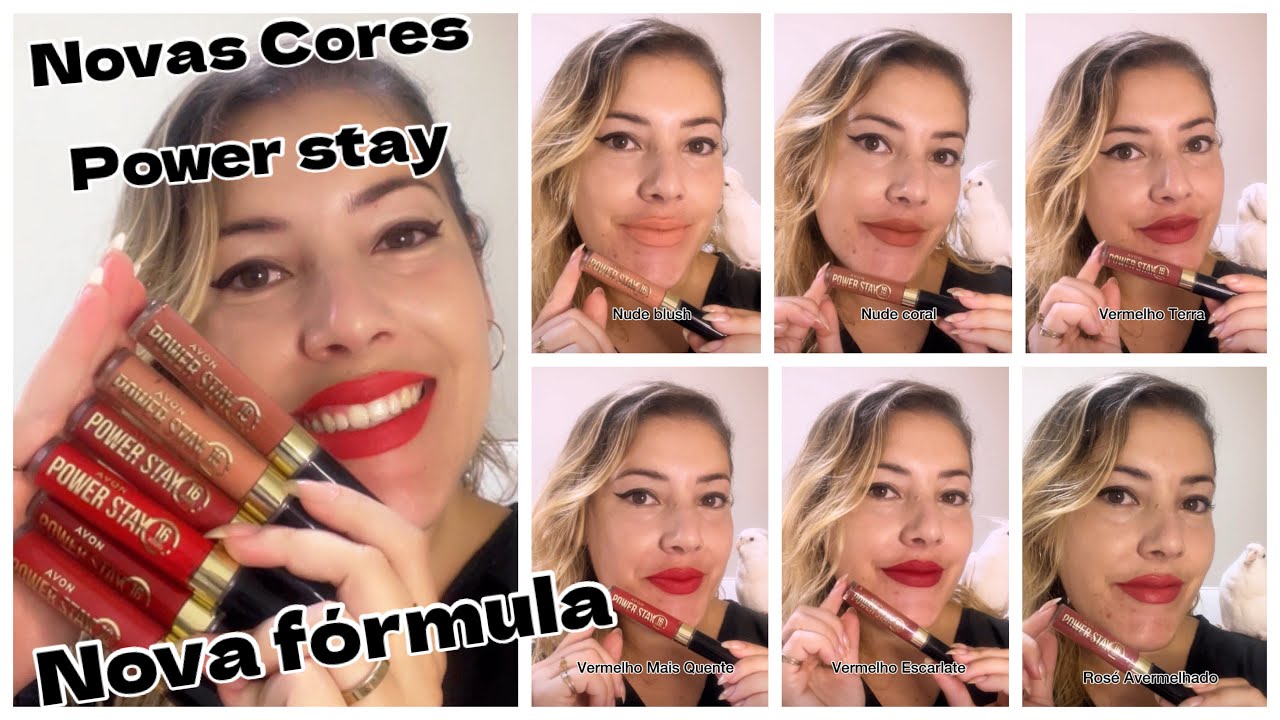 Batom Power Stay cores novas 2024