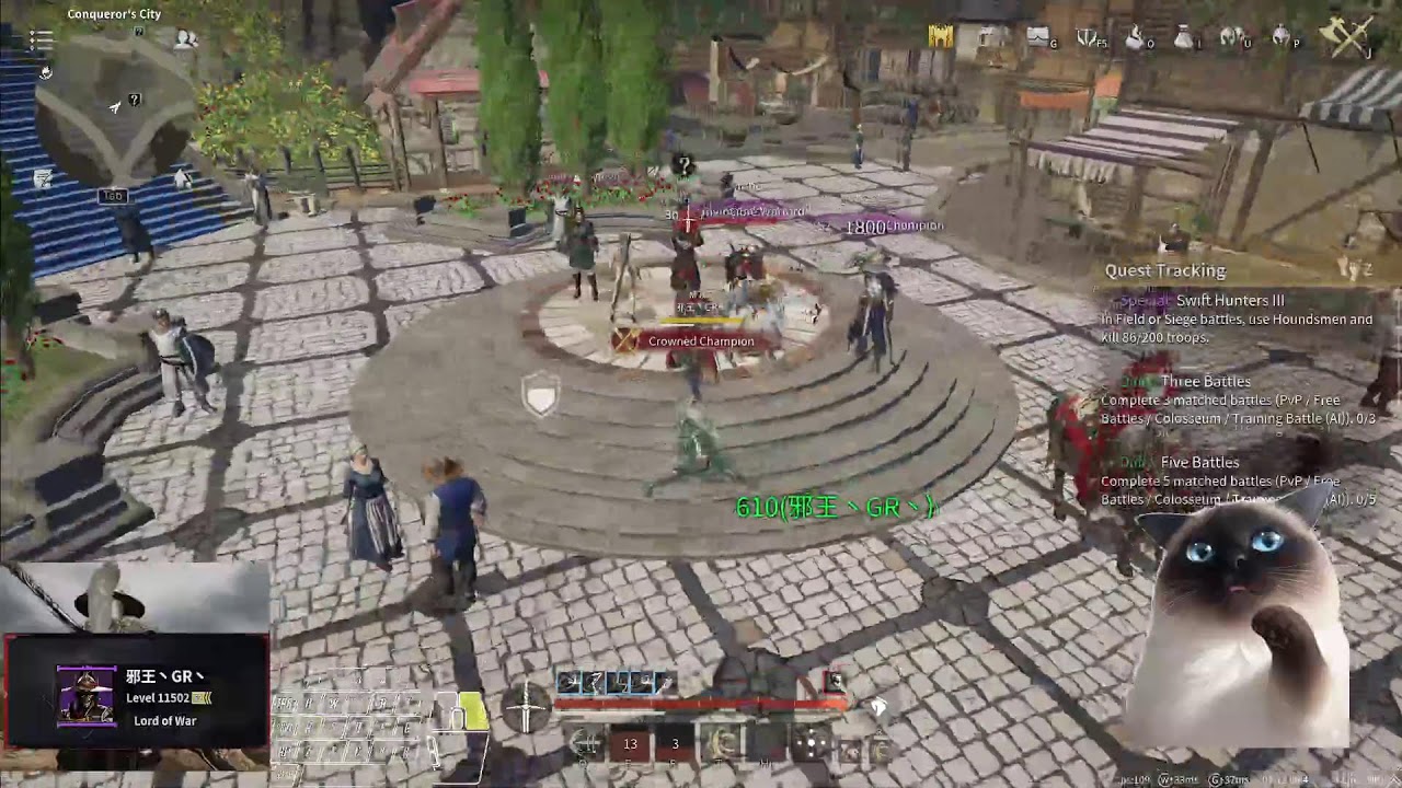 Xếp Hạng Châu Á TOP 2 JC S25 Conqueror's Blade 11/JAN/2025