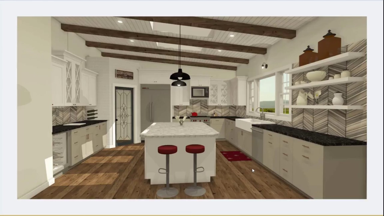 Home Designer 2019 Kitchen Design - YouTube