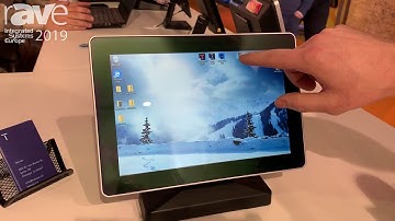 ISE 2019: Mimo Monitors Previews Mimo View 10.1" Touch Monitor With Tanvas Touch, Haptic Feedback