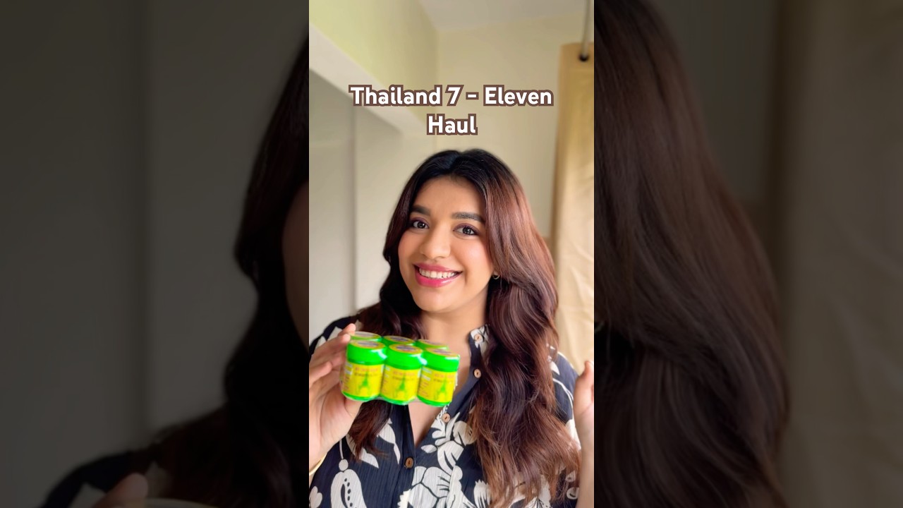 Thailand 7 Eleven Haul 🛍️ Viral Beauty Products that I wish were available in India 😍 