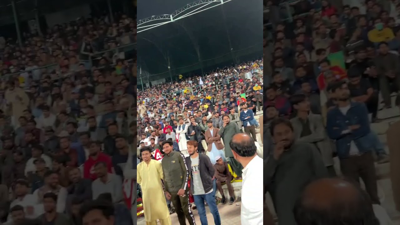 Multan stadium crowd😯