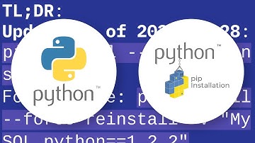 Installing specific package version with pip