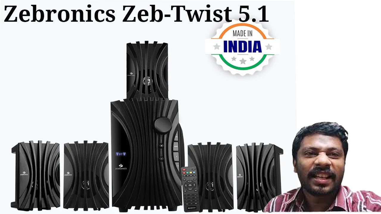 Zebronics Zeb-Twist 5.1 Bluetooth ,USB 
