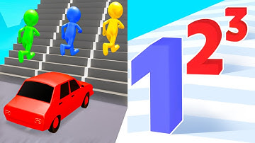 Shape shifting VS Number Master - All Levels Gameplay Android, ios (Part 8)