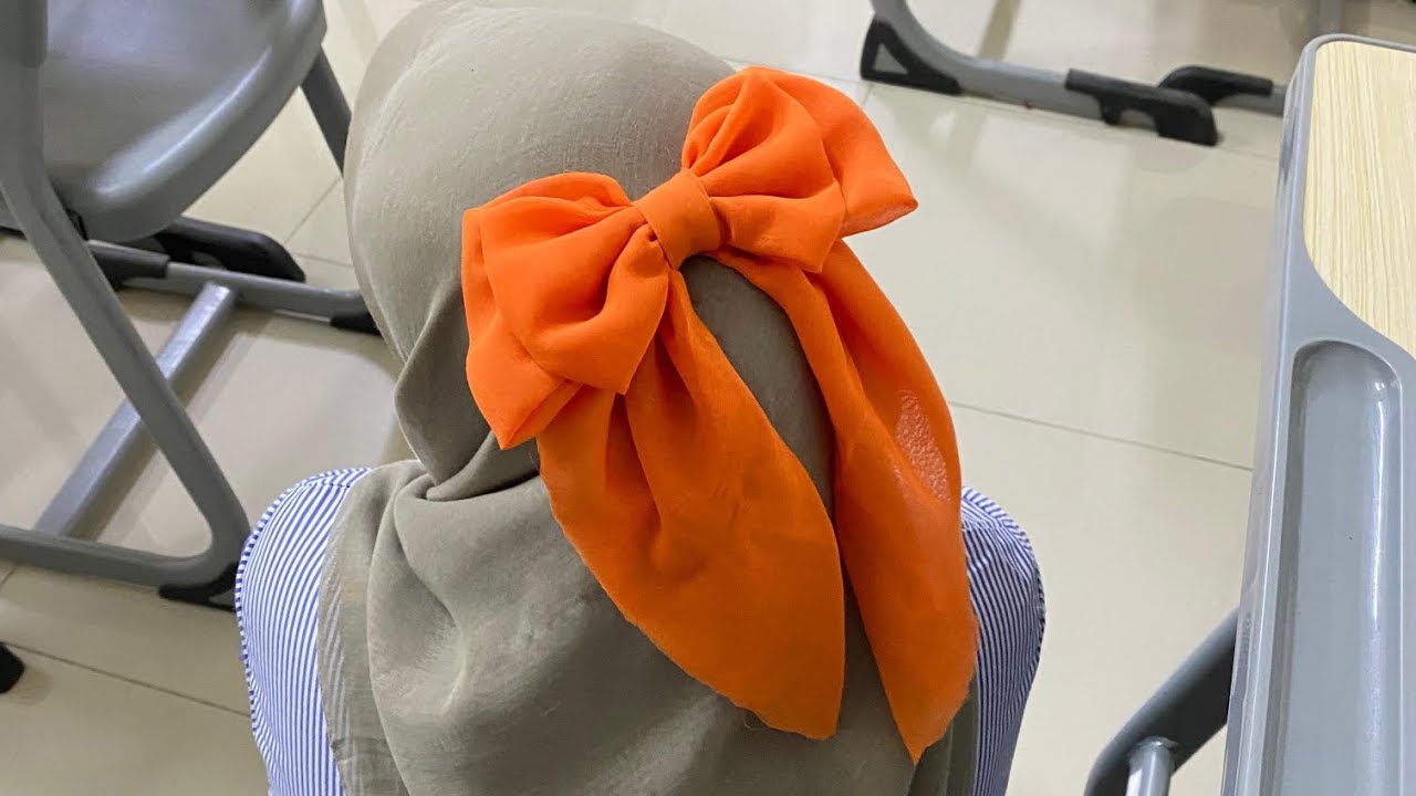 DIY kain perca jadi pita lucuuu!!!