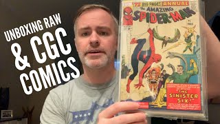 Comics Unboxed! Spider-Man & Marvel movie spec + CGC + ECCC Sketch! Comics Unboxed! Spider-Man & Marvel movie spec + CGC + ECCC Sketch!