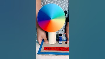 Newton’s disc working model #3dmodel #workingmodels #newtondisc #sciencemodel