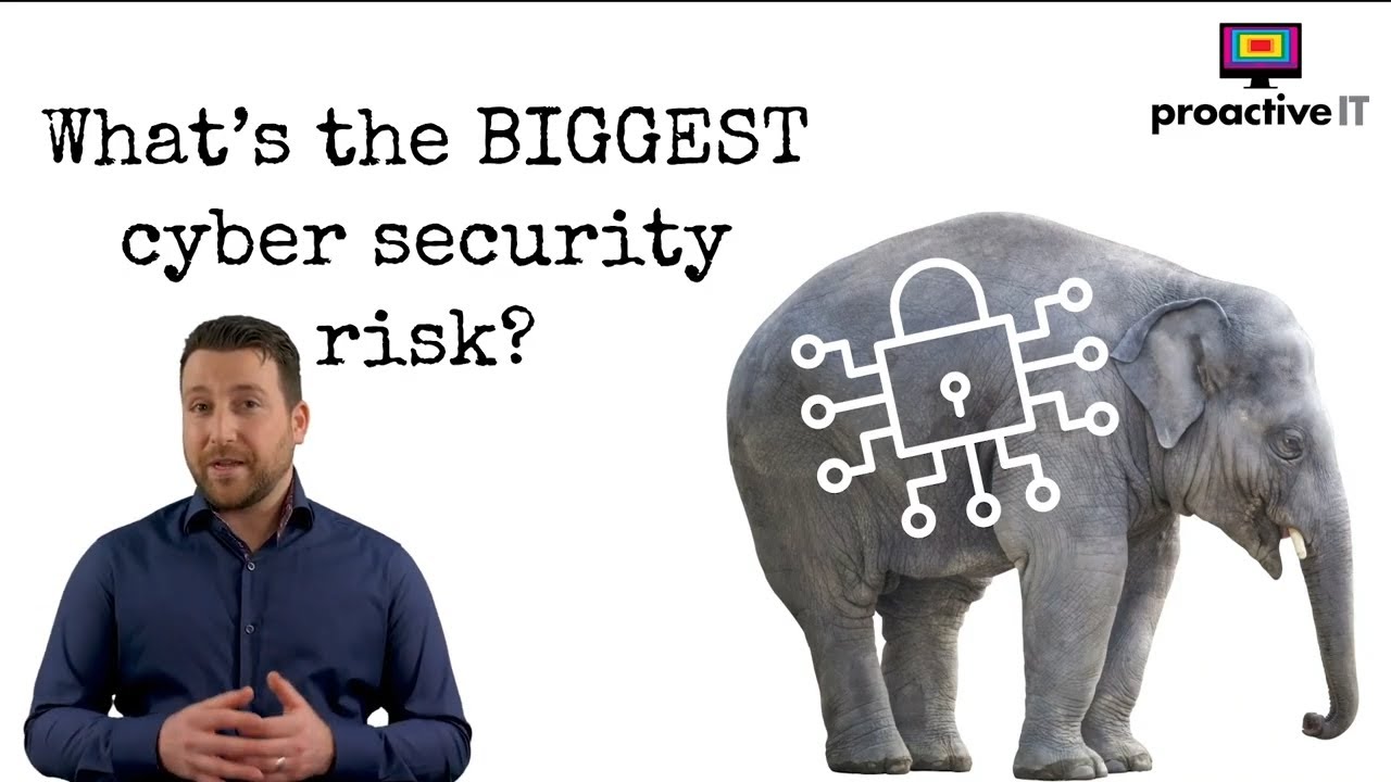 Proactive IT services what's your biggest cyber security risk
