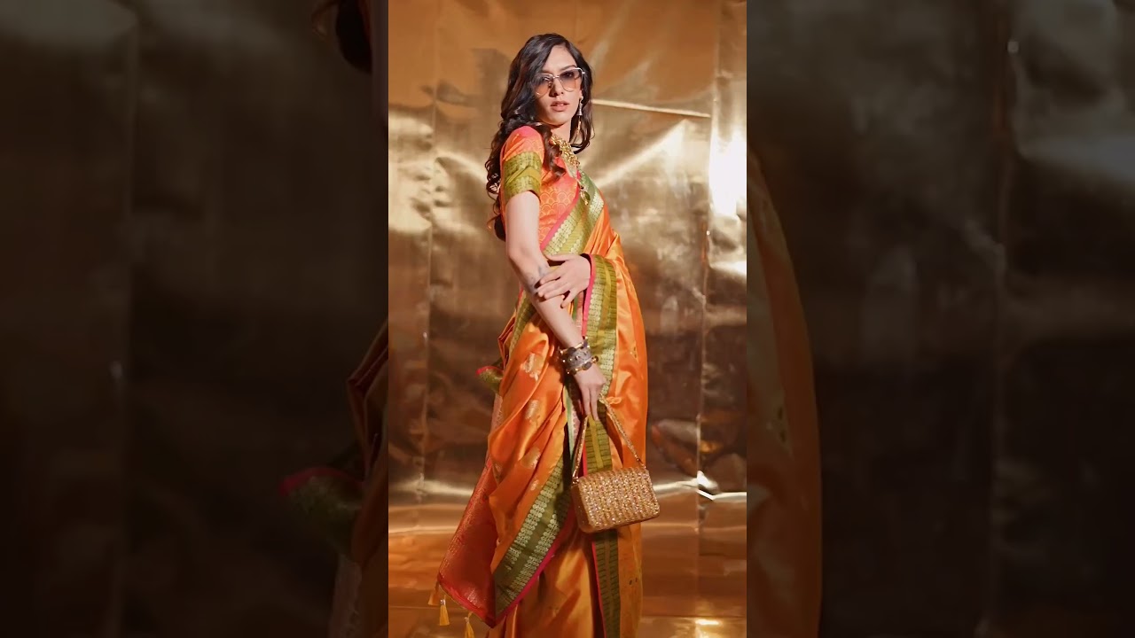 Experience the allure of timeless elegance with Khazana Sarees.