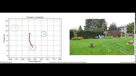Multi-Target Tracking with a 77-GHz Radar: Cat in Garden