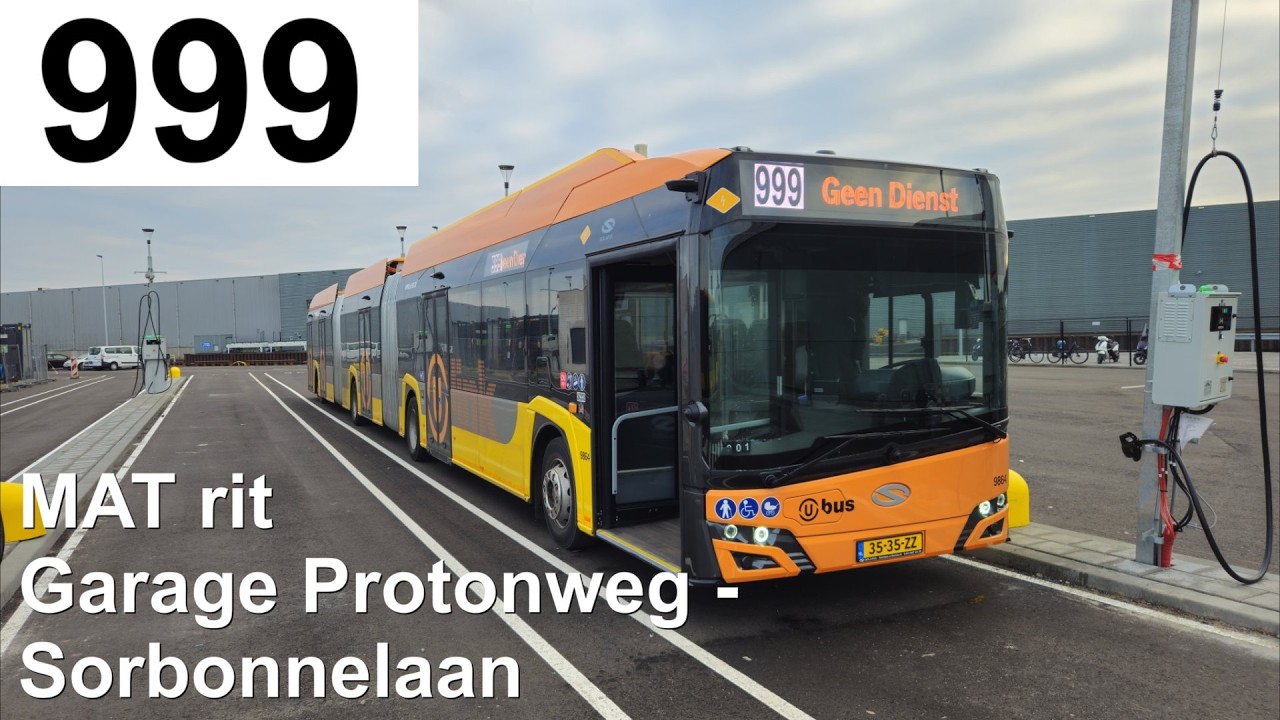 U-OV MAT rit: Stalling Lage Weide - Sorbonnelaan (Lijn 18) | Transdev Utrecht | Transdev 9645 | 2026