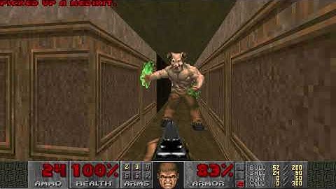 Doom II - Map 17 (Tenements) UV-Speed in 1:12.26