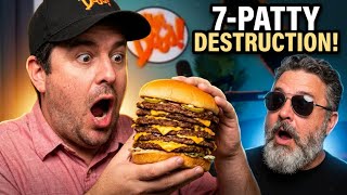 Fast Foods Biggest Burger Gets Destroyed