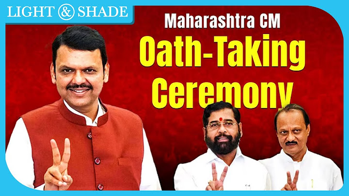 Maharshtra CM Oath Ceremony Live: PM Modi attends swearing-in ceremony of new Maharashtra government