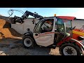 Manitou Telehandler Demo