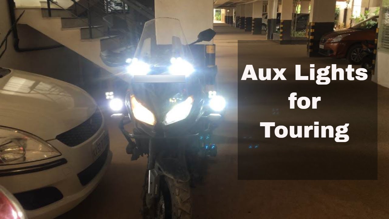 Fog lights for motorcycles Rigid Industries Clearwater VisionX