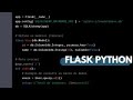 Python with Html in | Build Simple Web App with Flask