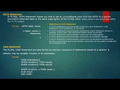 Control Statements Loop