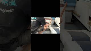 Teak Wood Was SAVED!!! #BoatDIY #boatproject #lake #boats #boatlife #boatrestoration #trending