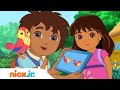 Dora &amp; Friends | Przyjaciółka Dory przemienia się w ptaka! 🦜 | Nick Jr. Polska
