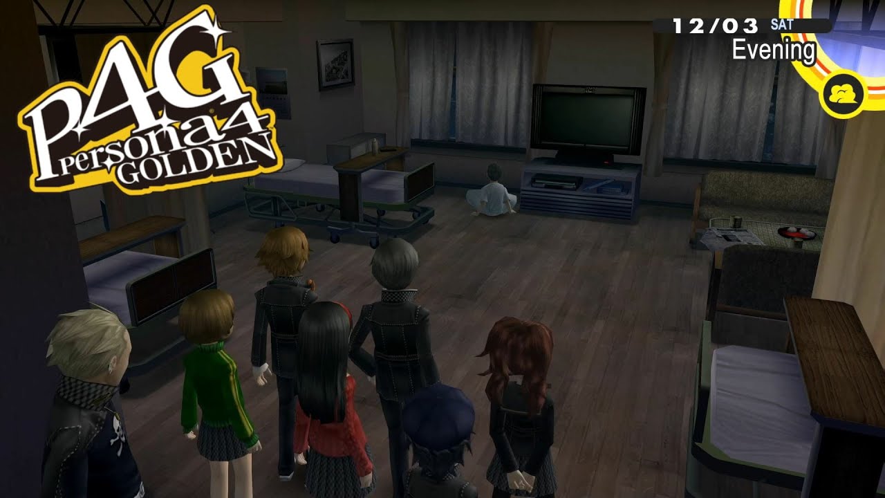 Persona 4 Golden PC Questioning the Kidnapper 