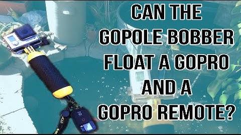GOPOLE: BOBBER || REMOTE FLOAT TEST