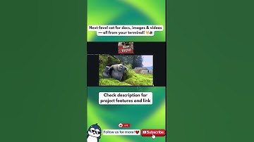 Next Level Cat Command - View Images & Videos in Linux Terminal!