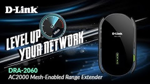 D-Link, AC2000 EXO Mesh-Enabled Wi-Fi Extender DRA-2060 Speedtest
