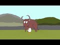 Low Hug #bull #duck #friends #hug #embrace #love #affection #mountains #pasture #abrazo #shorts
