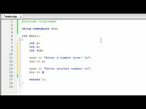 C++ Programming Tutorials   5   Creating a Basic Calculator   YouTube