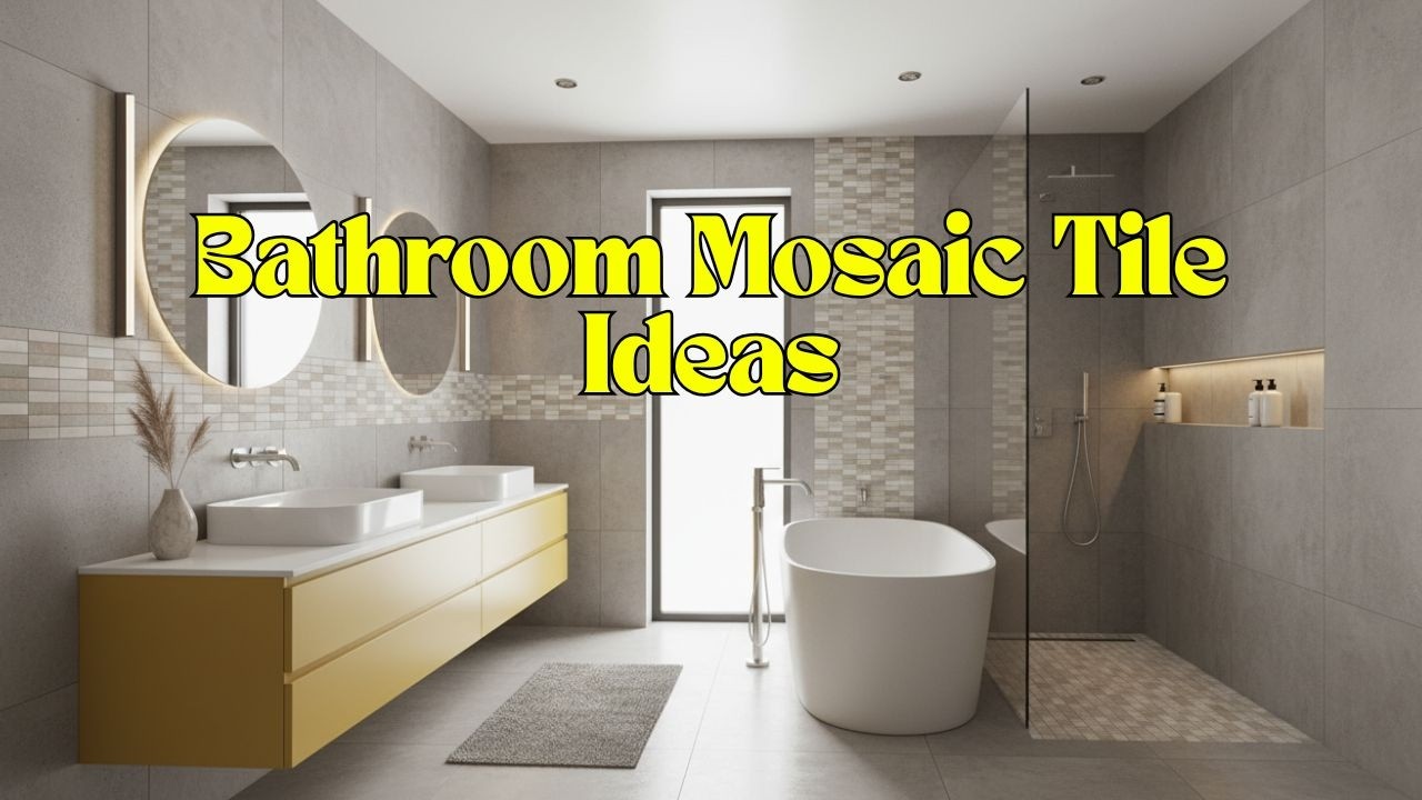 Mosaic Tiles Bathroom Design Ideas That Instantly Upgrade Small ...