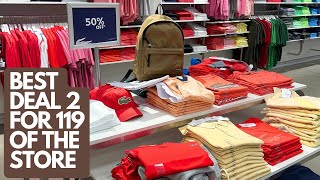 🛍️THE EPIC FASHION CODES OF LACOSTE!🐊  POLO T-SHIRTS  (SHOP WITH ME)